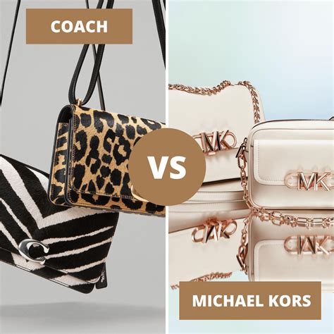 michael kors vs coach bags.